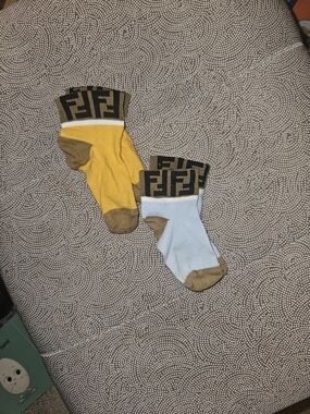 Fendi Baby Socks